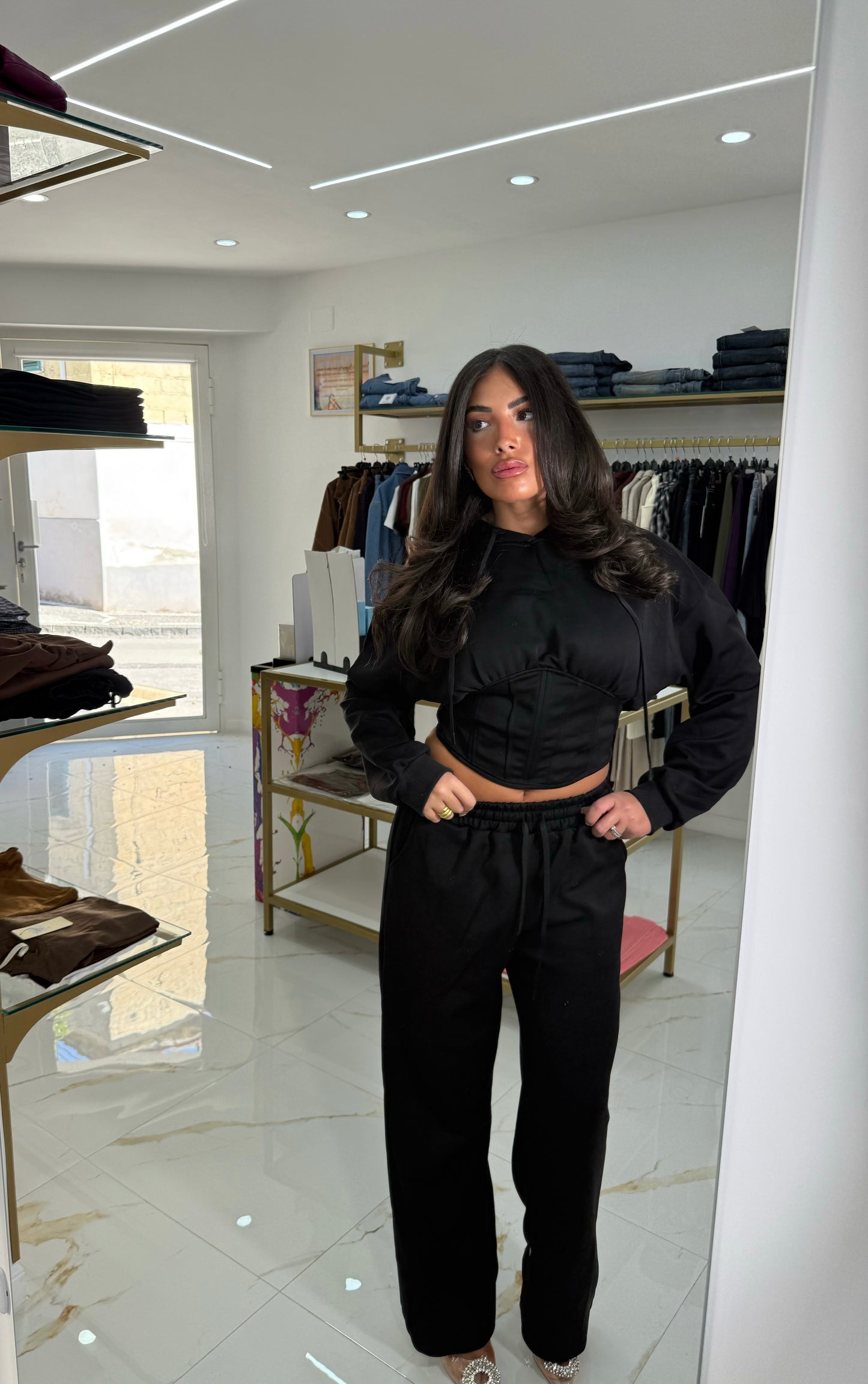 Tuta Comfy Style Black