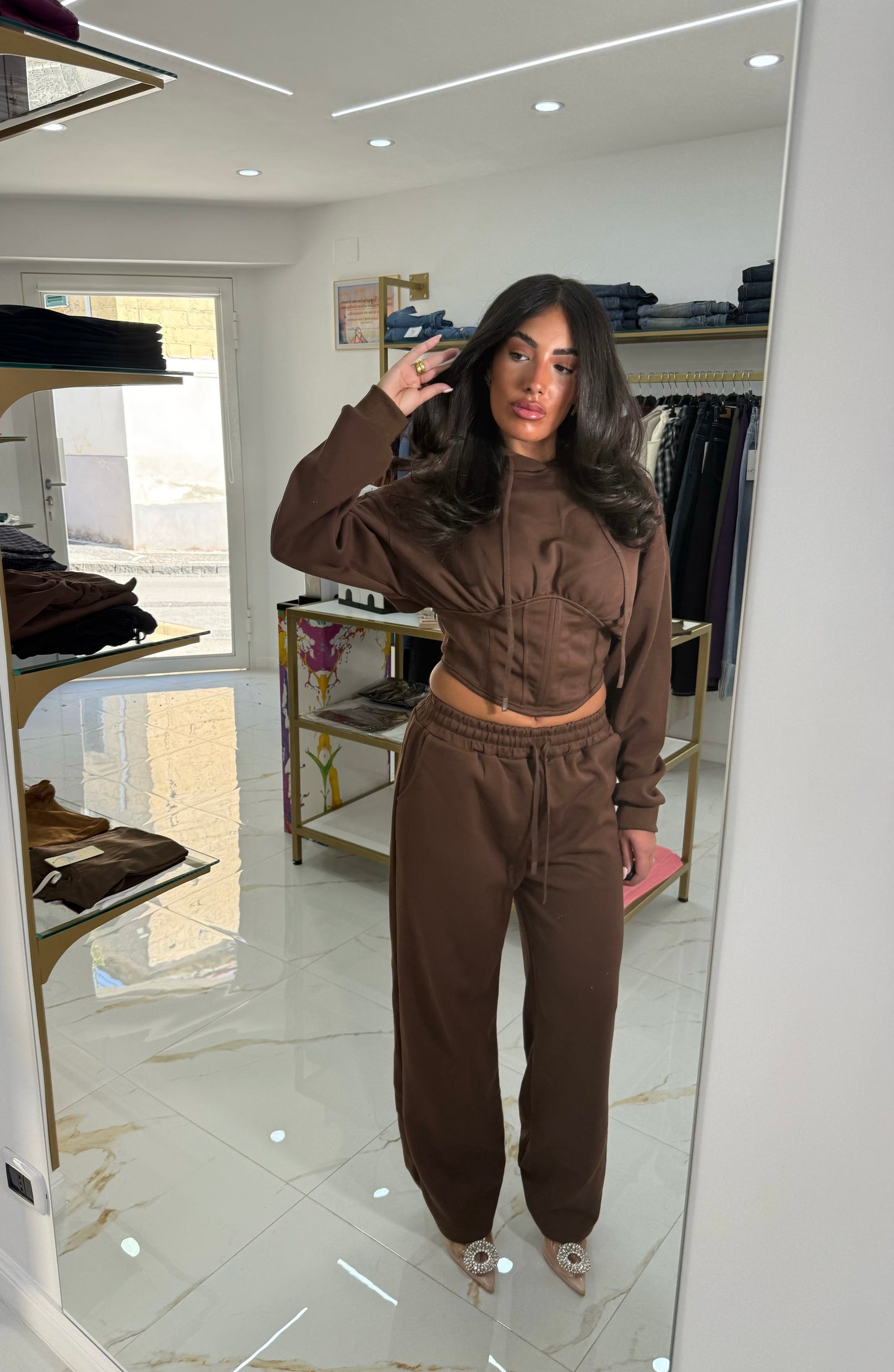 Tuta Comfy Style Brown