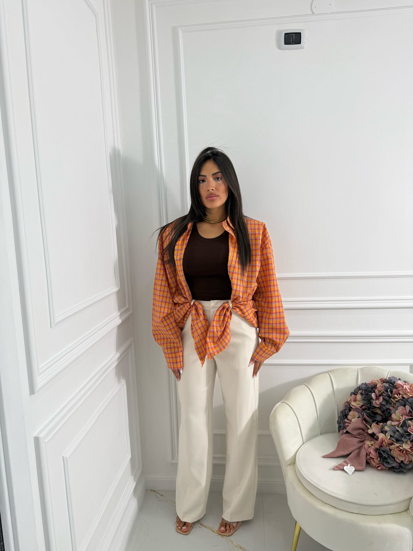 Camicia Over el Row