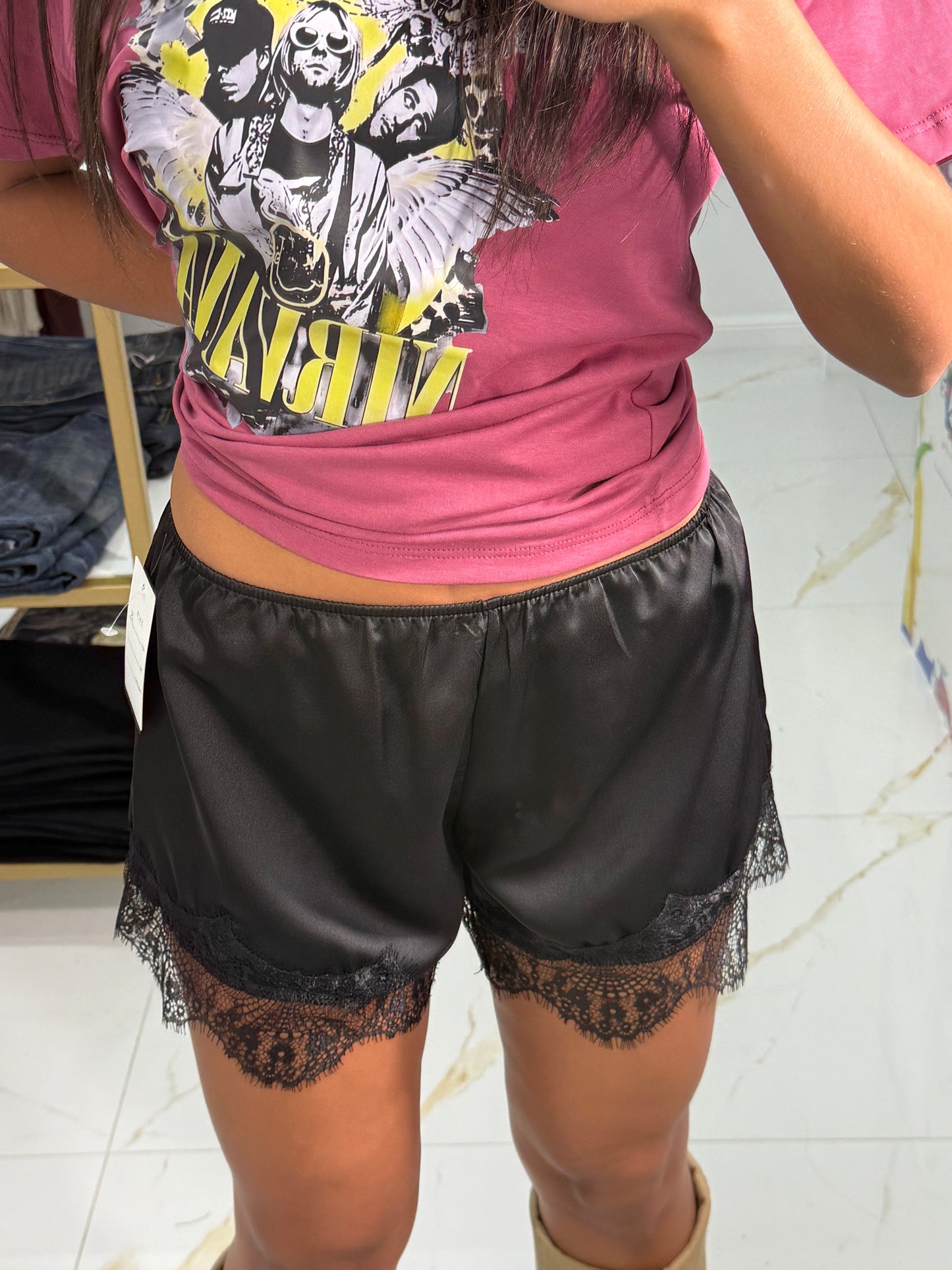 Shorts Saten
