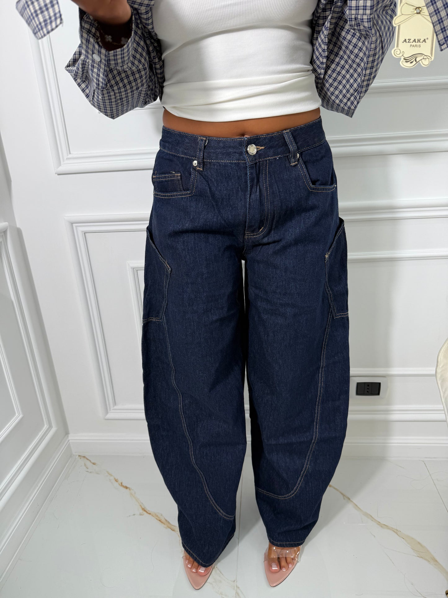 Denim Ballon BlueDark