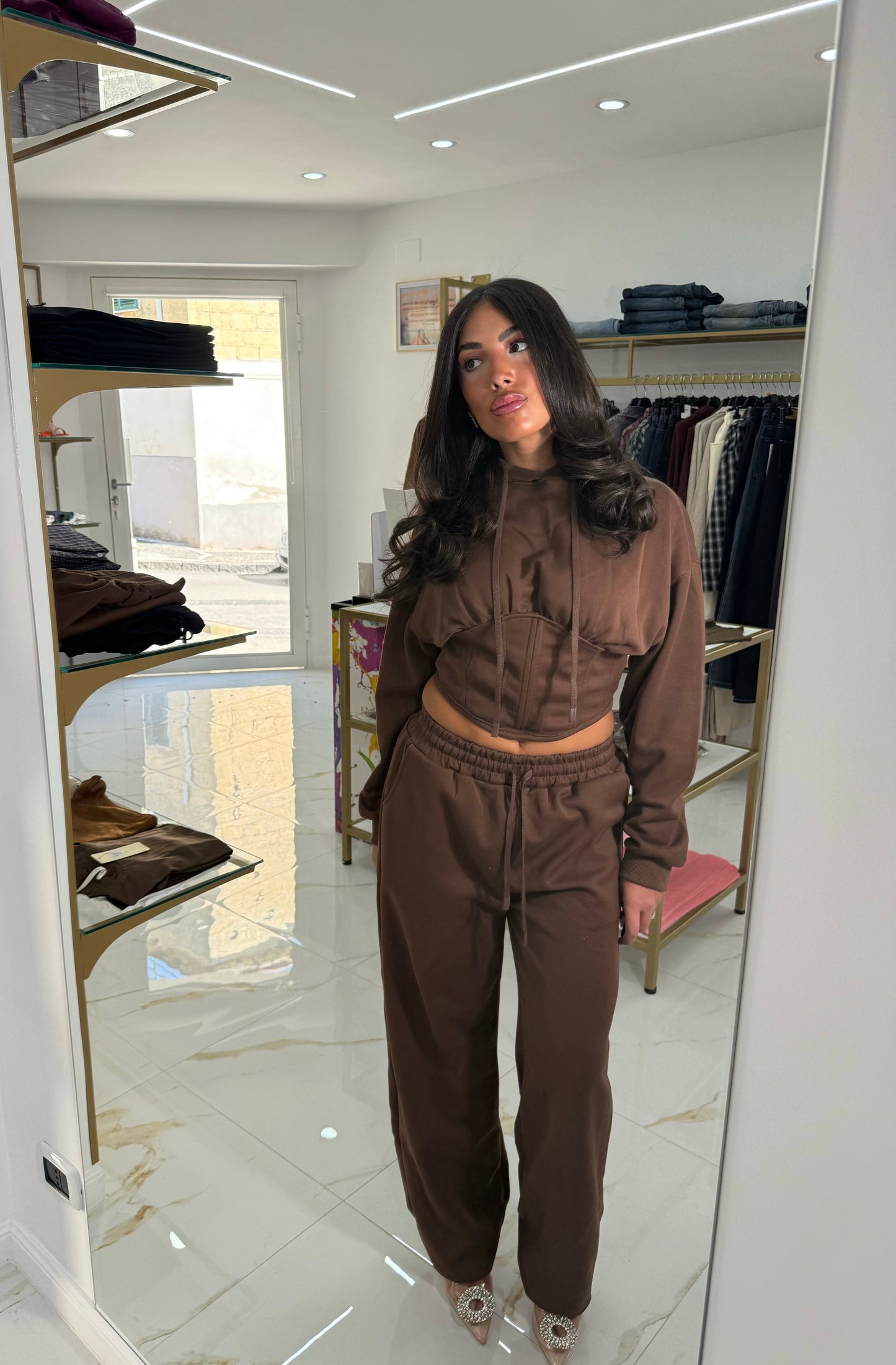 Tuta Comfy Style Brown