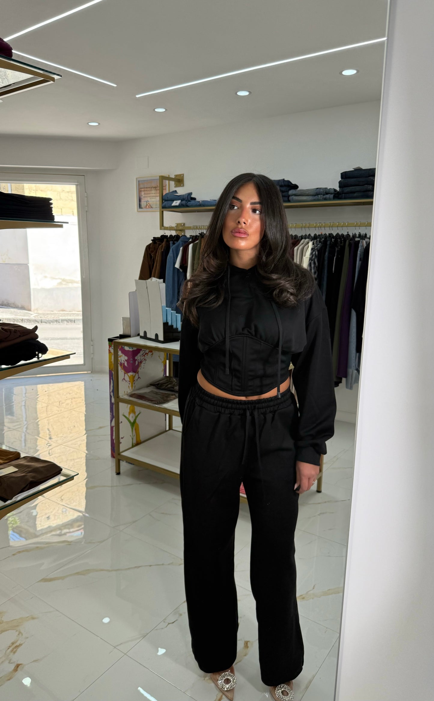 Tuta Comfy Style Black