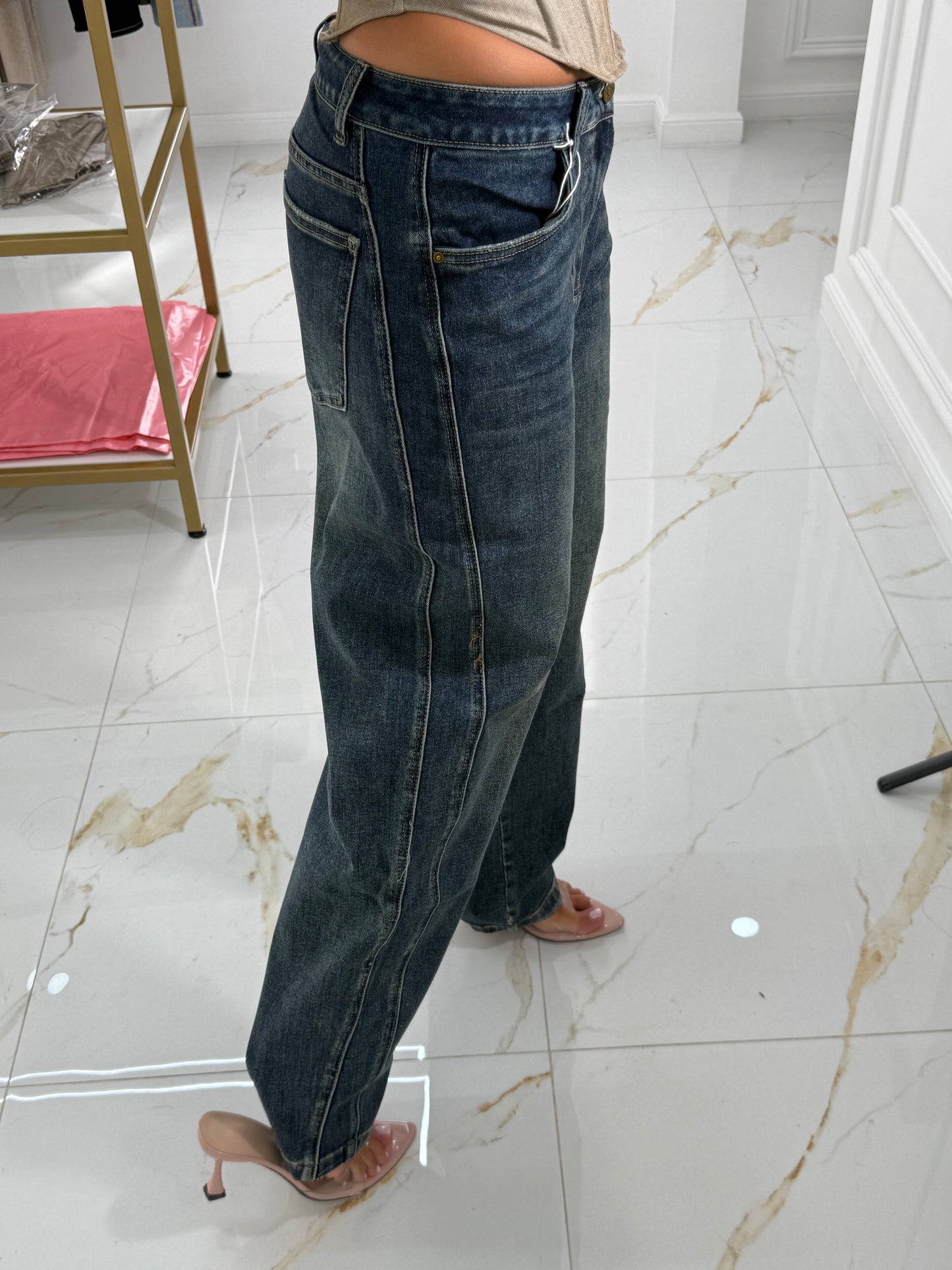 Denim Ballon Honey