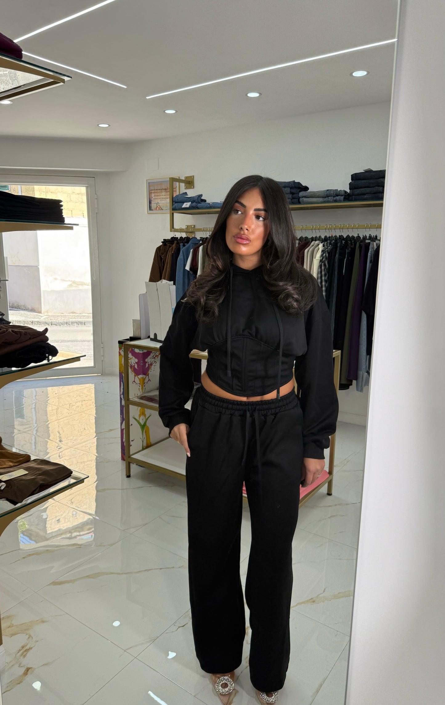 Tuta Comfy Style Black
