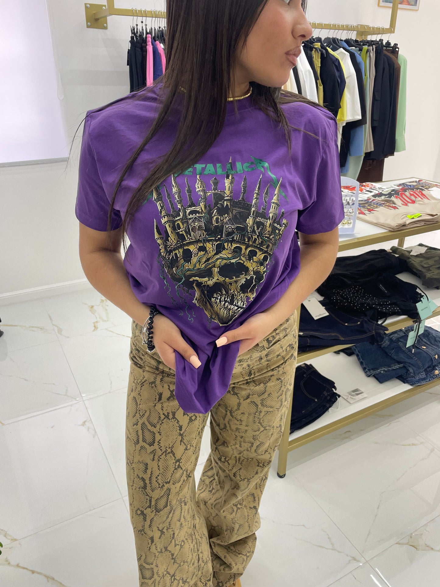 T shirt barockandroll metallica