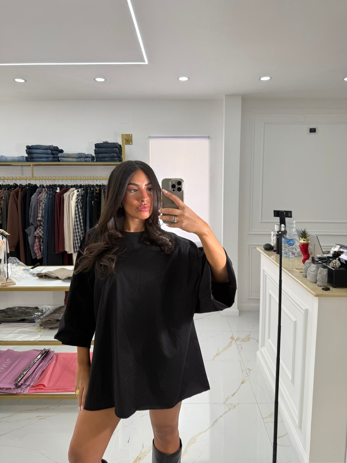 Shirt Overfit Just Black