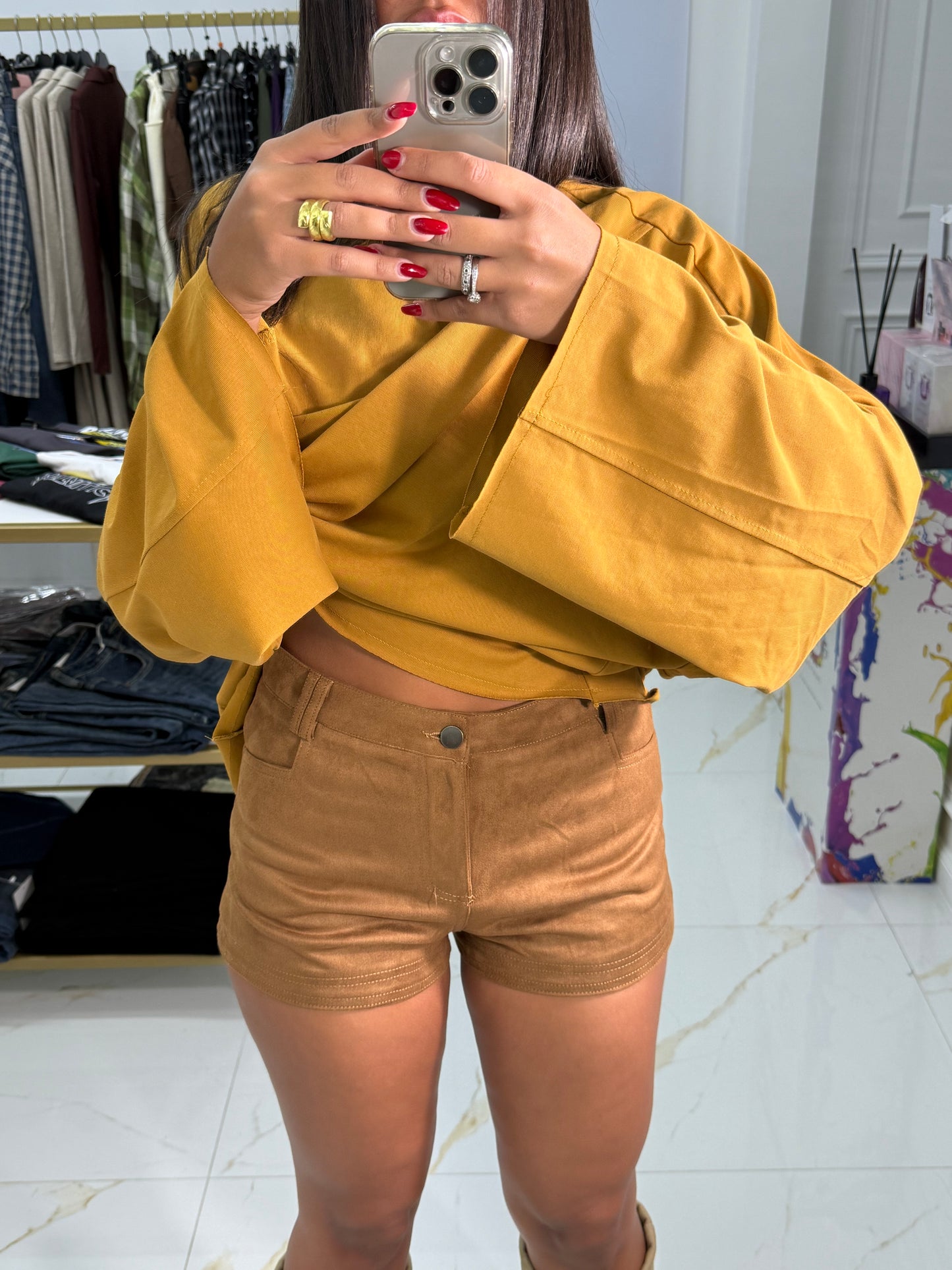 MiniShorts Camy