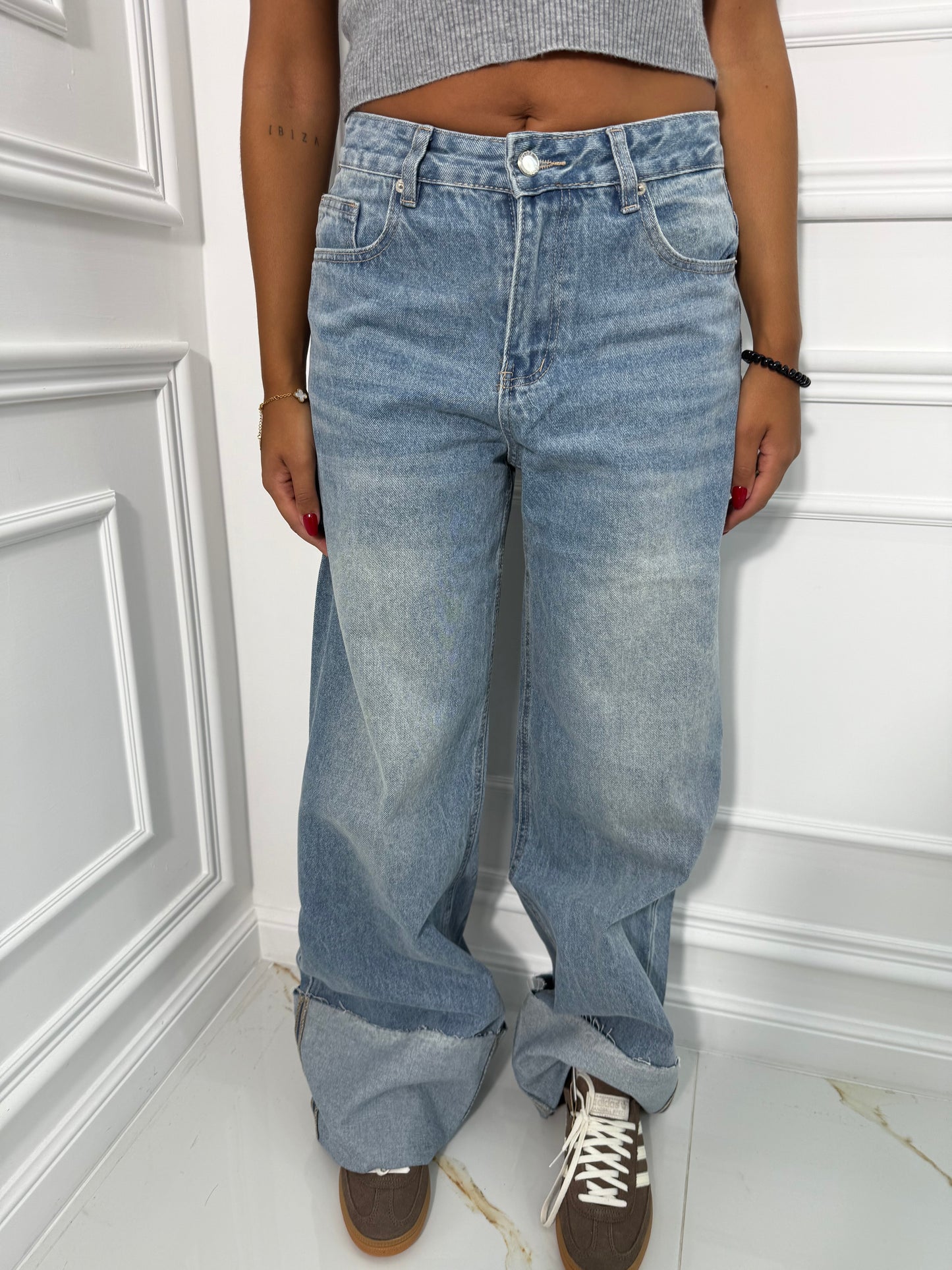 Denim Piegone Wide Leg