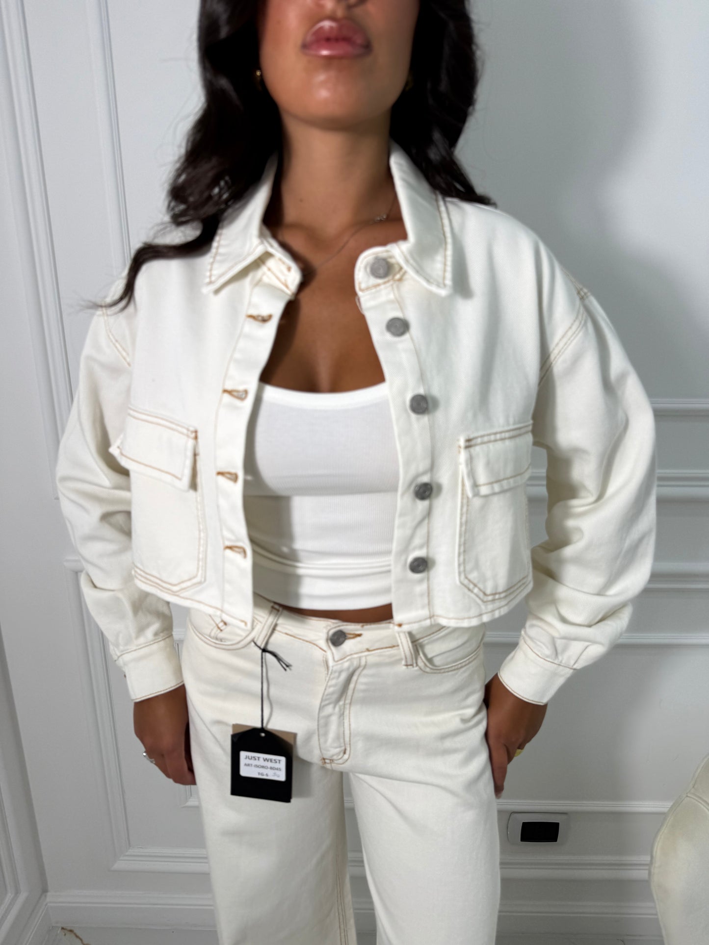 Coordinato Denim JustWhite