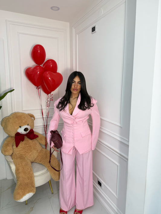 Tailleur Emily Pink