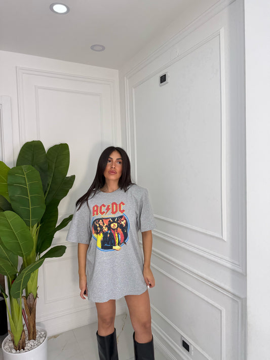 Shirt ACDC grigia