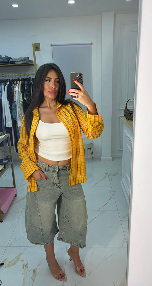 CAMICIA MONIQUE SENAPE