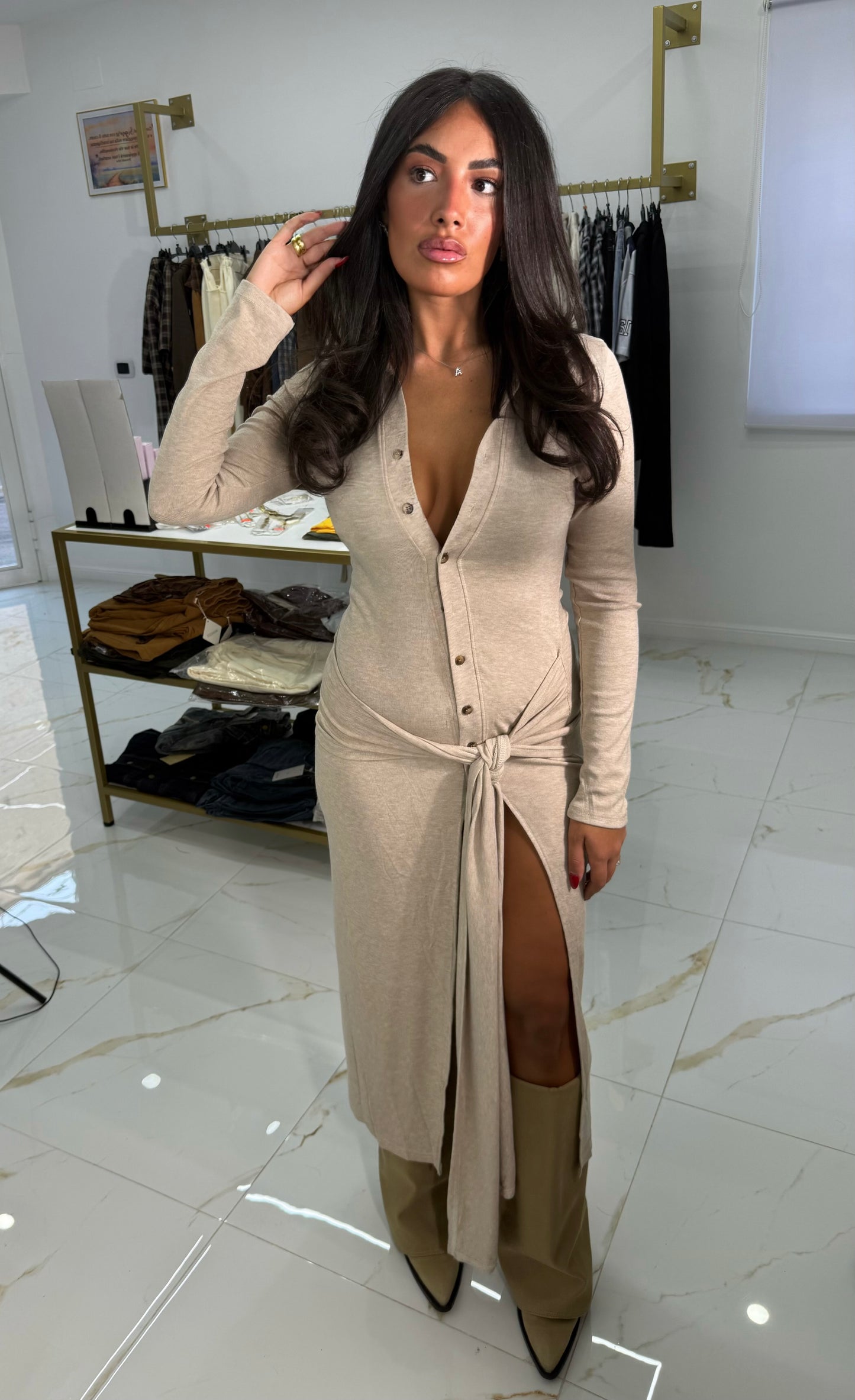 Dress Drusilla Creamy