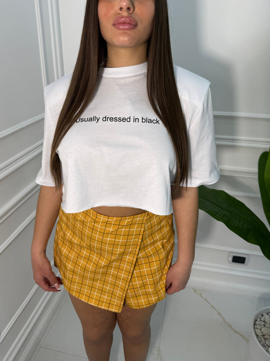 SHIRT CROP JUST