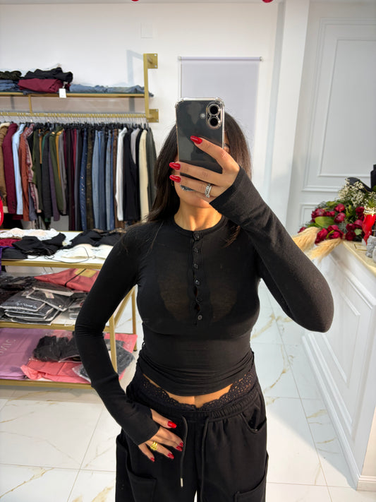 Maglia Bottons semivelata