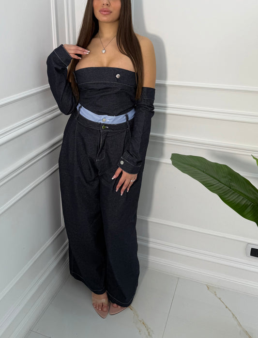 COORDINATO HALEY SCURO