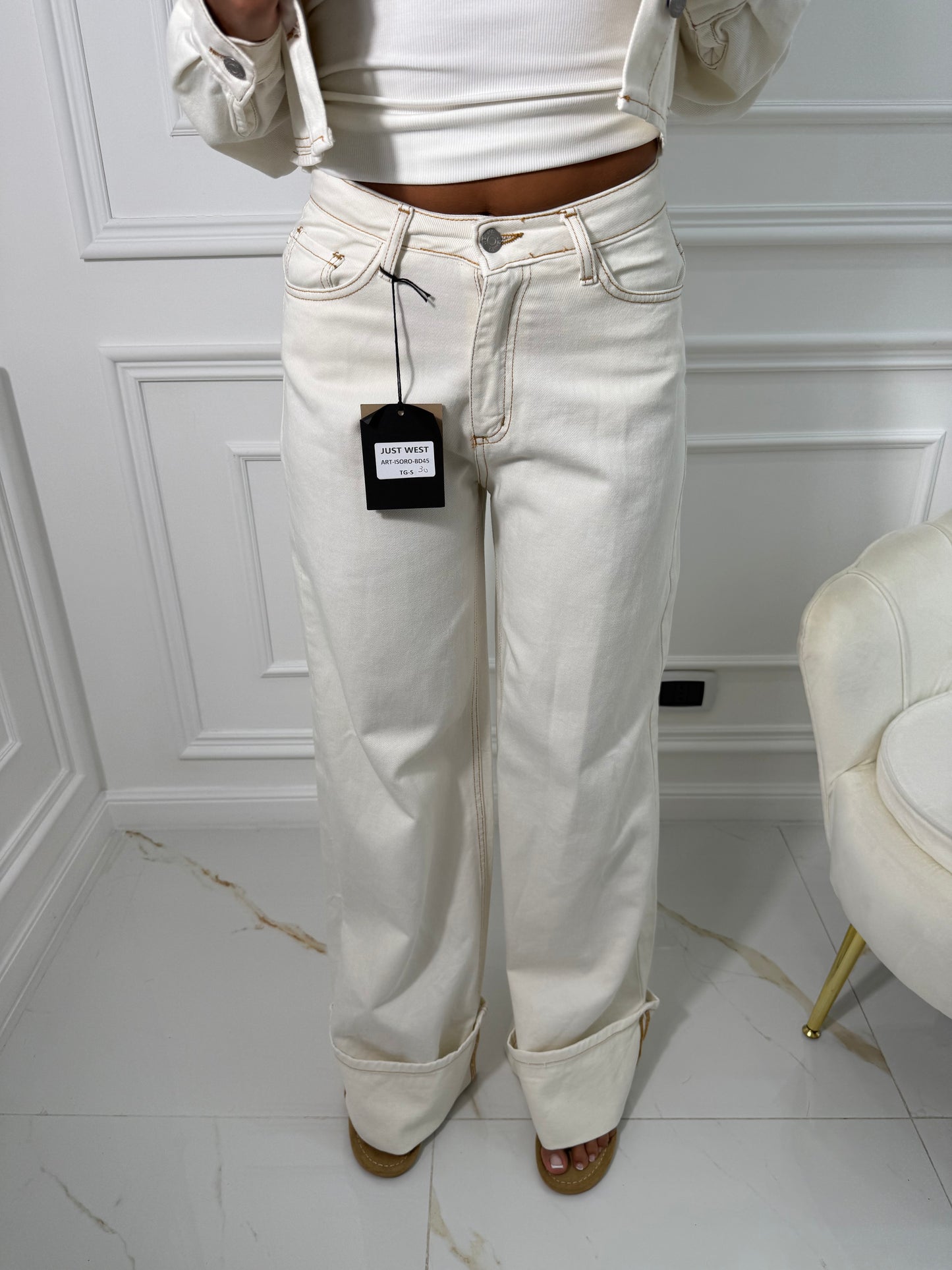 Coordinato Denim JustWhite