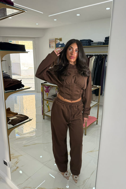 Tuta Comfy Style Brown