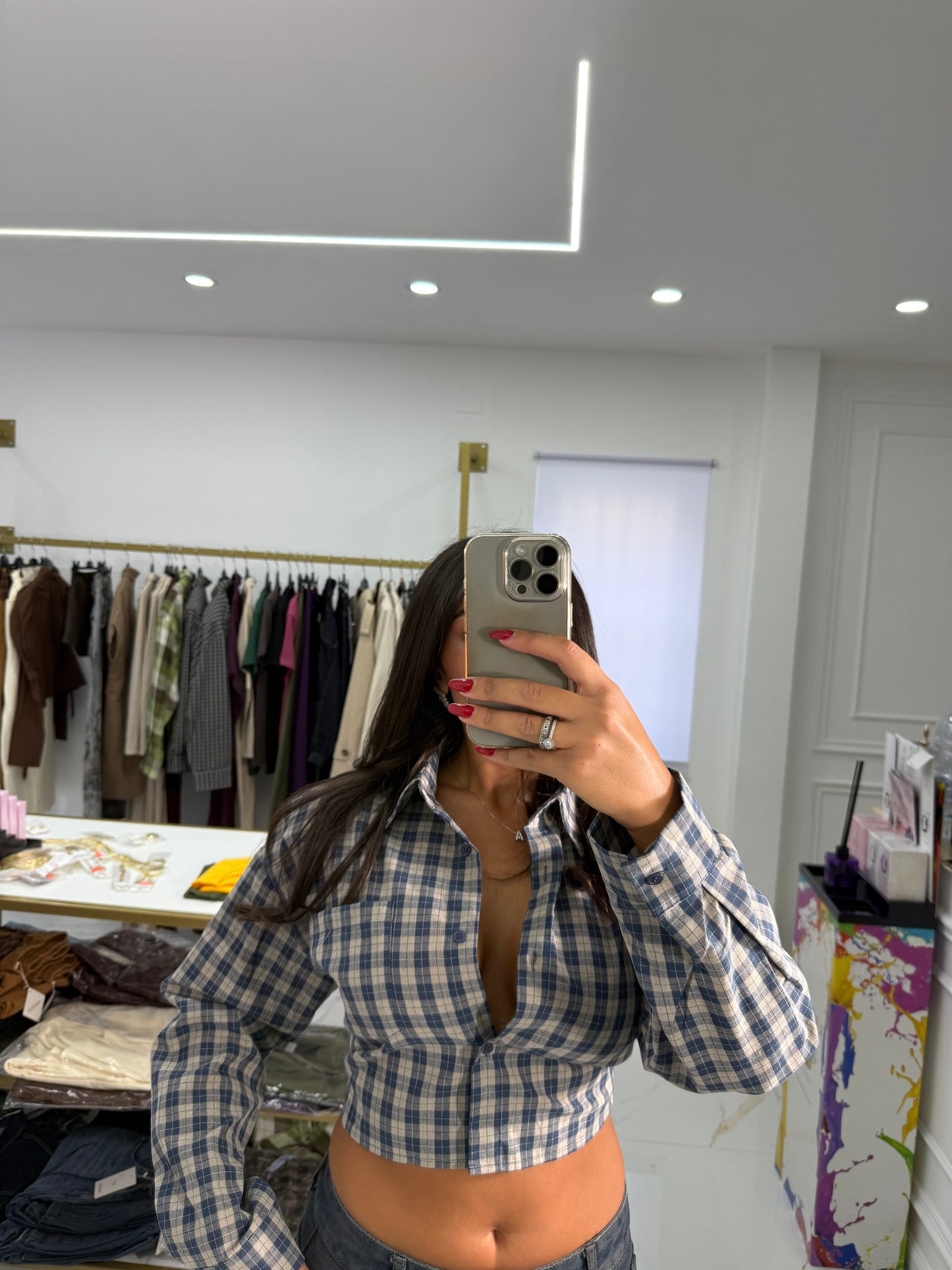 Camicia Crop