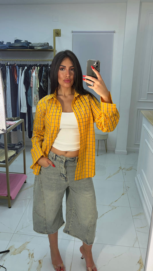 CAMICIA MONIQUE SENAPE