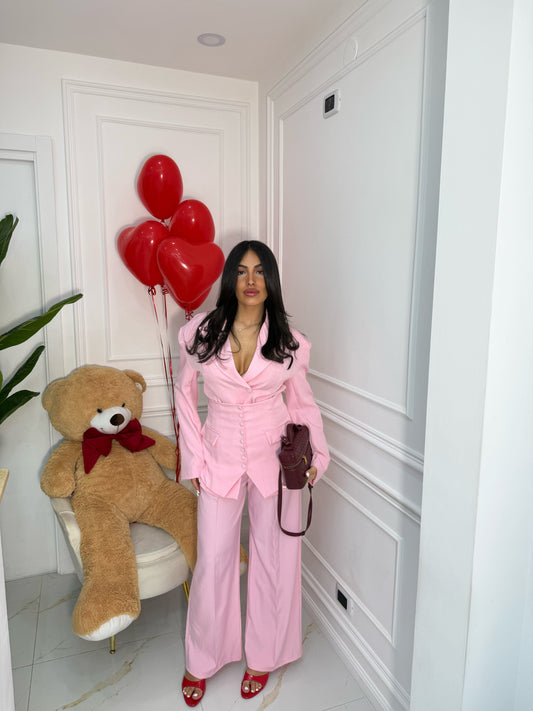 Tailleur Emily Pink