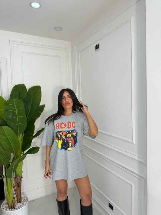 Shirt ACDC grigia